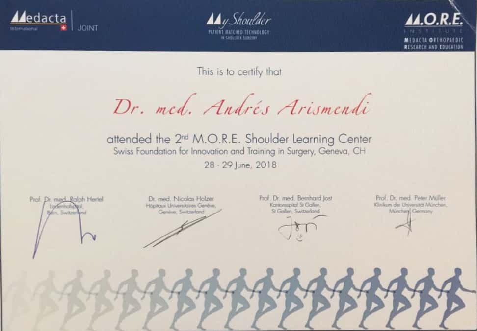 DIPLOMA DR ARISMENDI